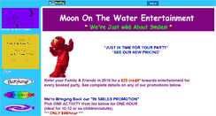 Desktop Screenshot of moononthewater.com